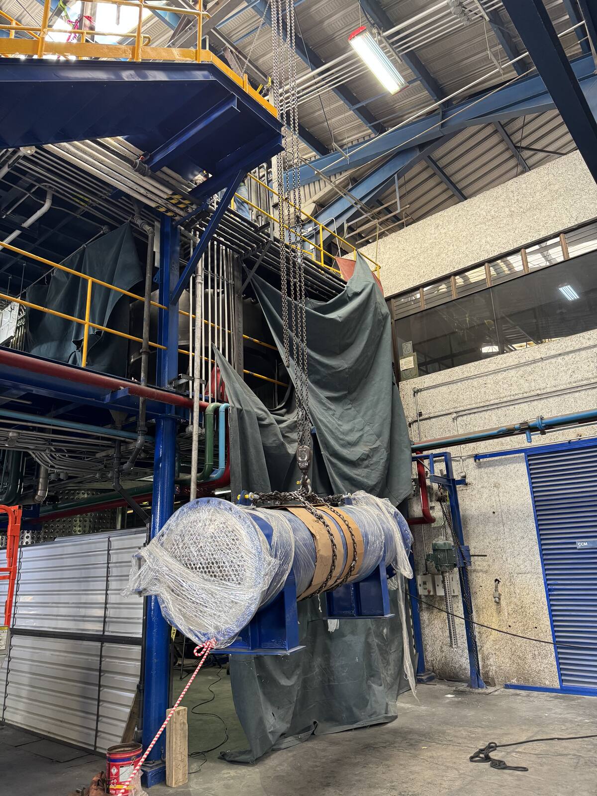 Reactor 0, tanque de premulsión y condensador de gases · foto 14