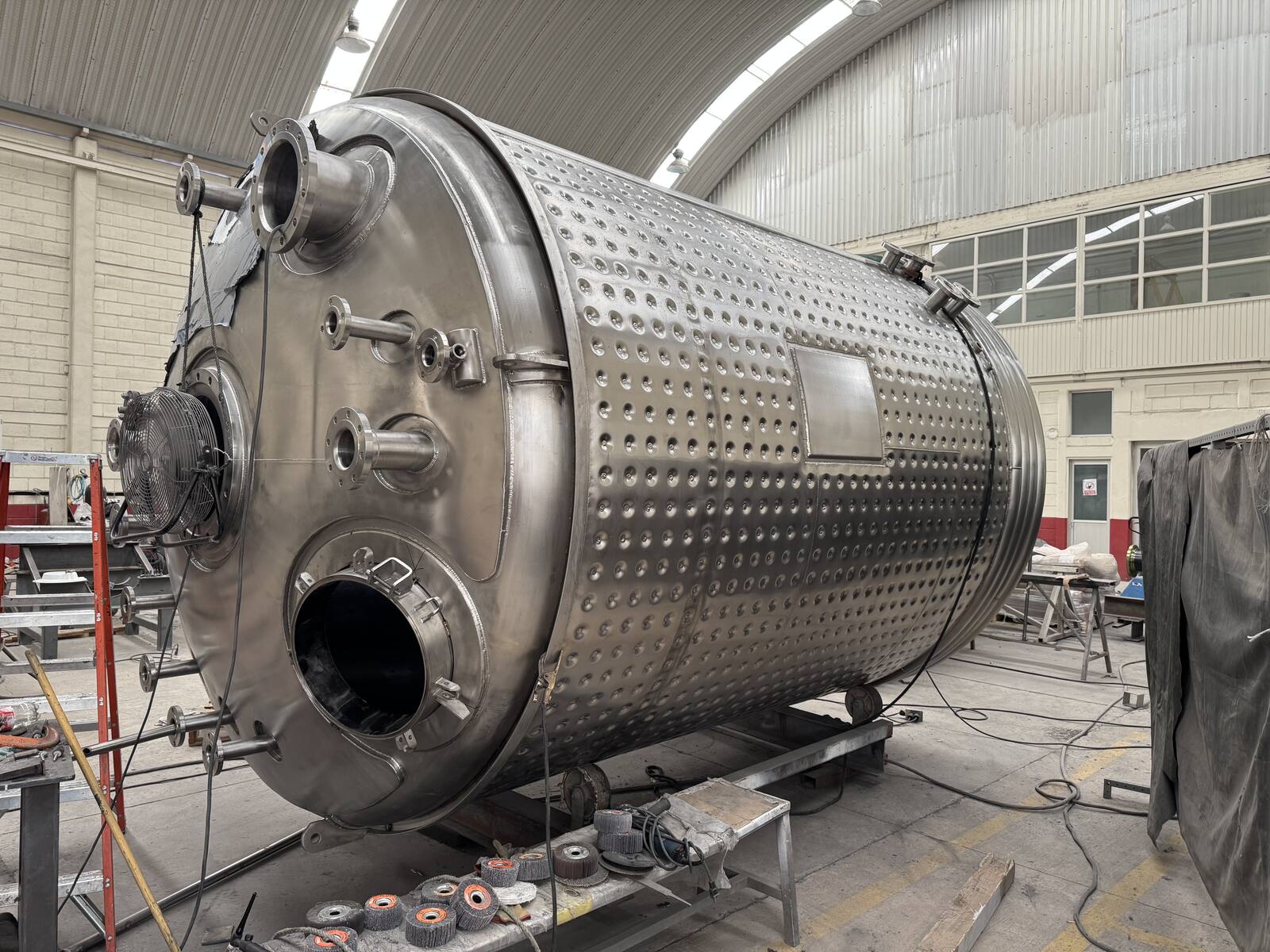 Reactor 0, tanque de premulsión y condensador de gases · foto 19